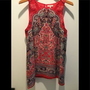 Max Studio Boho Tunic Top